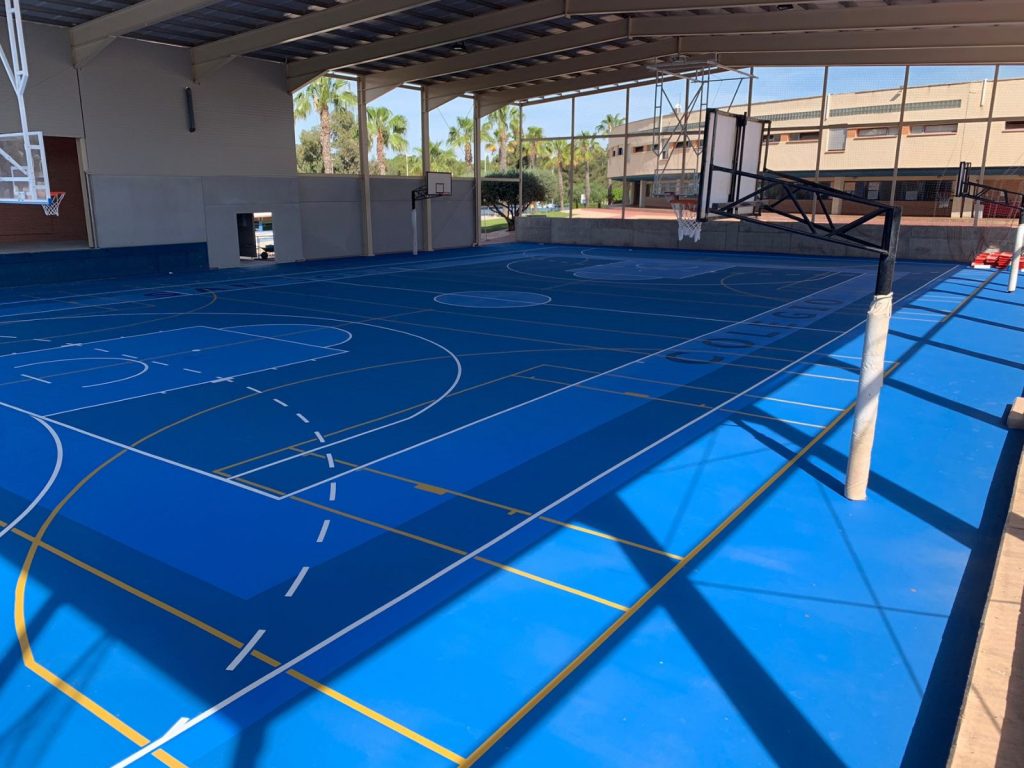 Pavimentos deportivos para colegios
